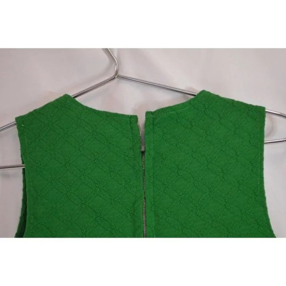 Vintage Girl's Green  A-Line Dress 1960s - Picture 6 of 10